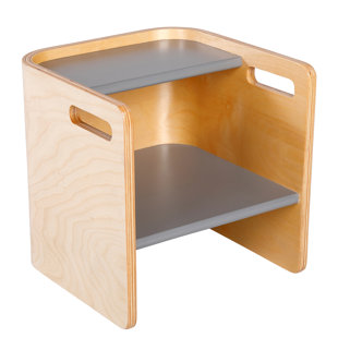 ECR4Kids Bentwood Multipurpose Cube Chair, Kids Furniture