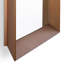 Othello Square Stainless Steel Wall Mirror