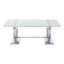 Ensemble de tables basses 3 pièces avec base en tréteaux Frede-131373305-131373307