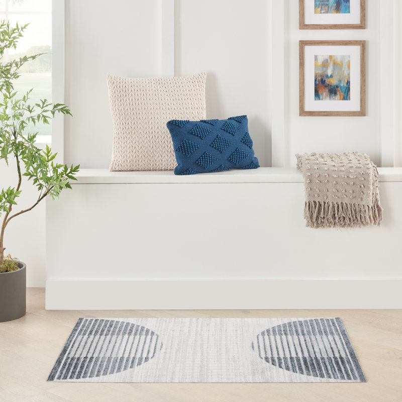 Aulika Washable Rug, Rectangle 3'3" x 5'