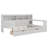 Vrishin Wooden Full Size Multi-functional Bed with Two Storage Drawers and Study Desk-893199335