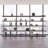 Matana 141.8" Bookcase with Matte Finish-74642666