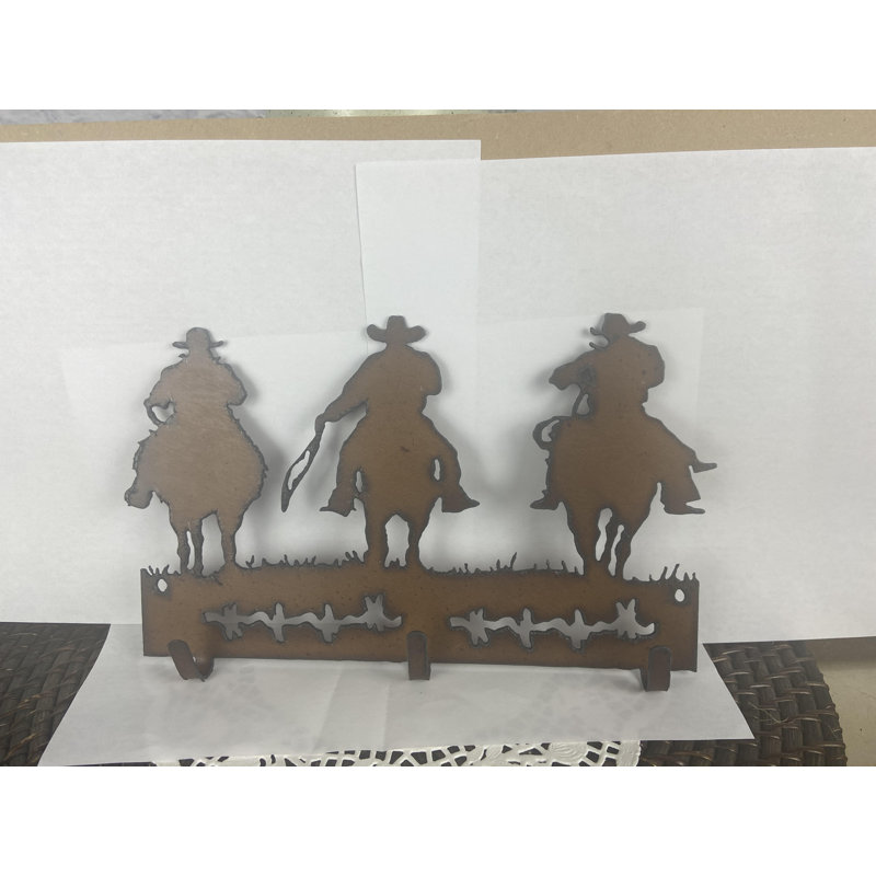 Athanaze Iron Wall 3 - Hook Coat Rack