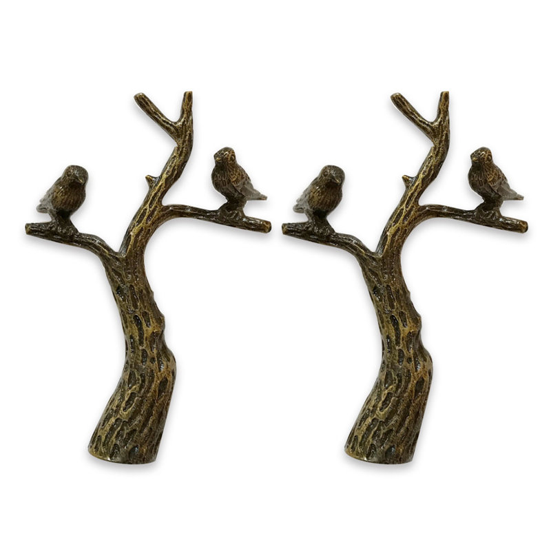 Small Birds in Tree Lamp Finial