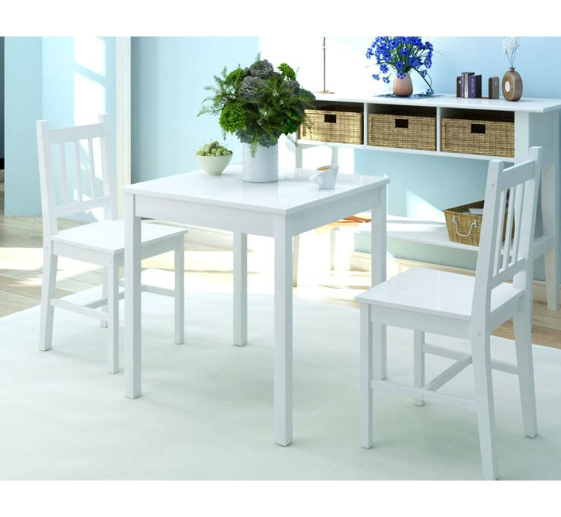 Rhinelander 2 - Person Dining Set, White