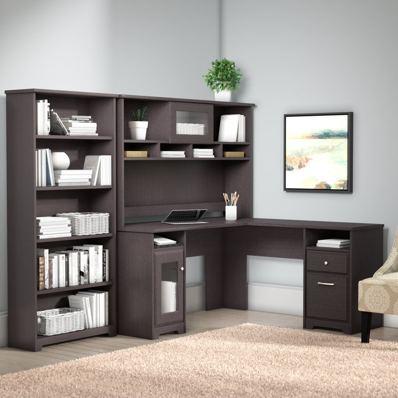 Alzbeta Piece Configurable Executive Desk Office Set