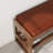 Entryway Bench with Leather Cushion, 2-Tier Entryway Bench with Flip-Top Storage Box, Small Entryway Bench for Hallway, Mudroom, or Bedroom-469693184-469693245-460349071