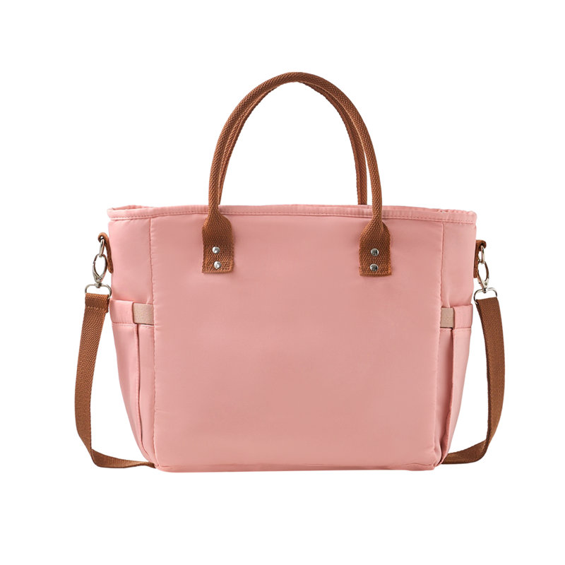 Portable Insulated Lunch Bag, Pink