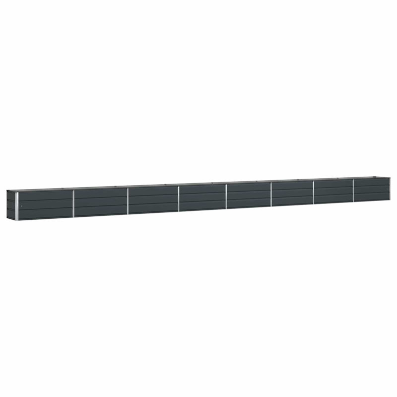  Planter 770 X 50 X 45 Cm Galvanised Steel, Anthracite