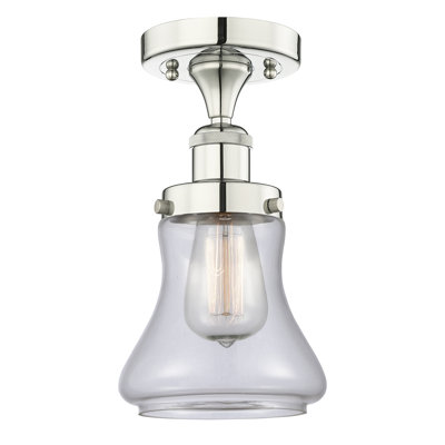 Raghul Glass Semi Flush Mount
