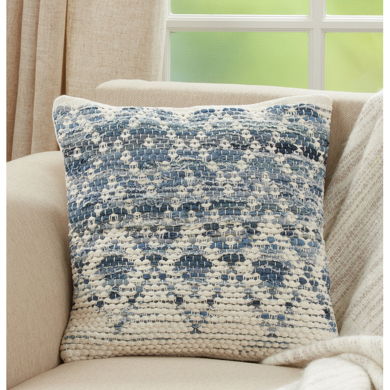 Housse de coussin en coton Nautica
