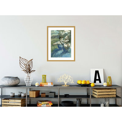 «Three Dancers» par Edgar Degas, impression giclée encadrée