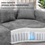 Chaise longue rembourrée incurvée sans siège requise