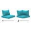 Housse de coussin d'extérieur 14 pièces 27 x 27 x 4,1 po Delaili Hokku Designs-1702579901