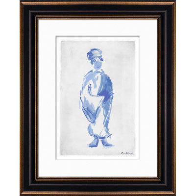 Mandarian Lady Framed by Dana Gibson