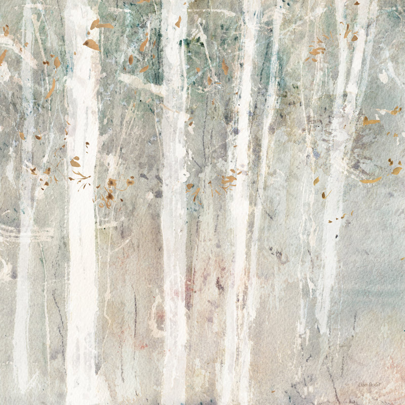 A Woodland Walk II by Lisa Audit - Wrapped Canvas Painting, 51cm H x 51cm W x 3.8cm D