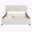 Lit tapissier avec couchette Kenn Linen-1723453869-1723453866