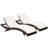 Peer Outdoor Brown Patio Chaise-119228279