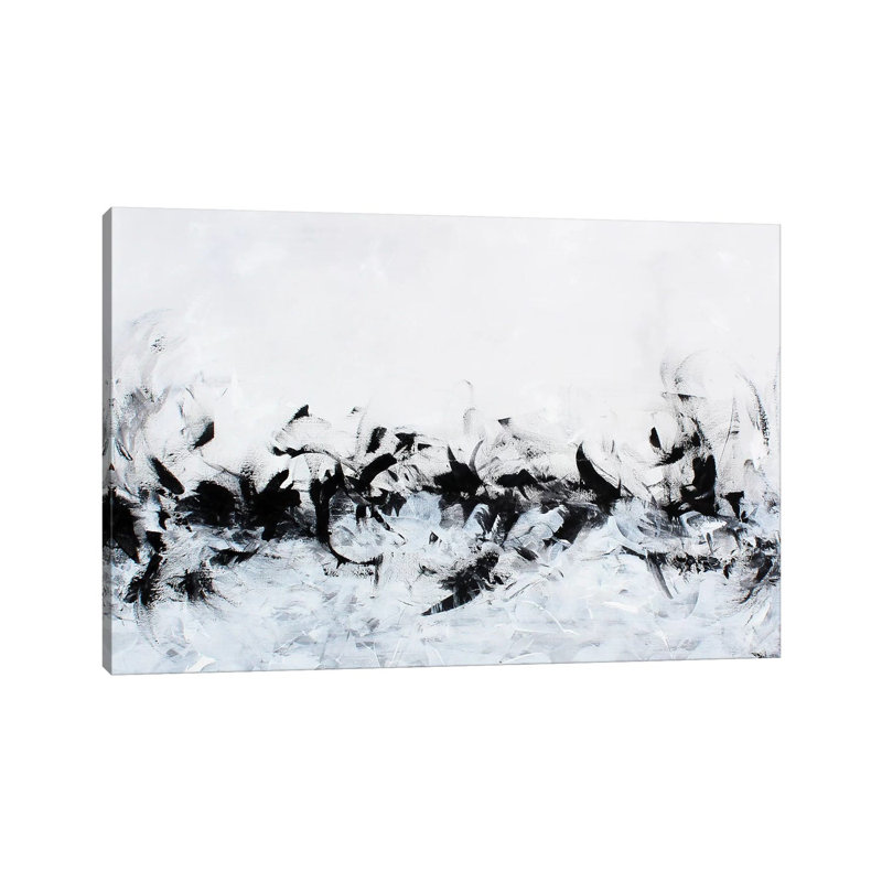 Black Mascara by KR MOEHR - Print on Canvas, Wrapped Canvas, 45.72cm H x 66.04cm W x 1.91cm D