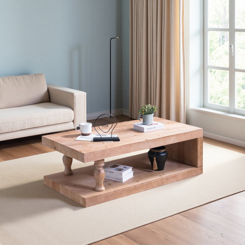 Table basse rustique, table basse en bois, table basse maison de campagne, mobilier rustique moderne