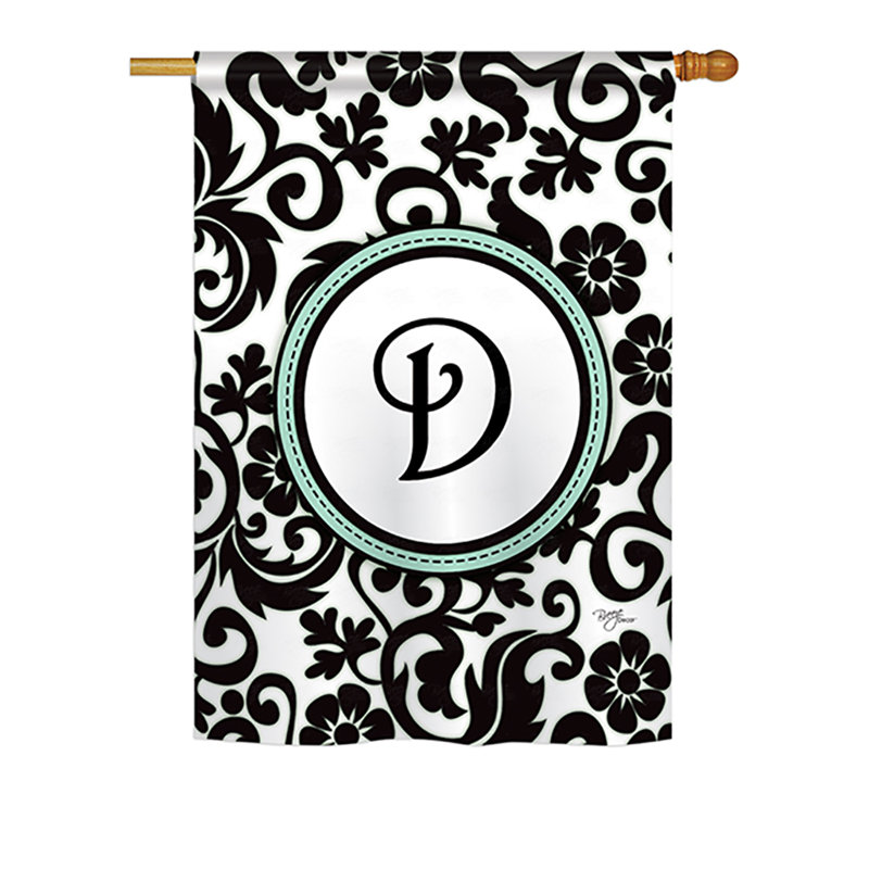 Drapeau de jardin en polyester Penfield, H 18,5 po x l 13 po, D