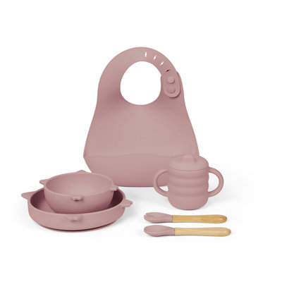 6 Piece Silicone Feeding Set 
