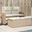 Banc de patio inclinable avec coussins Vidaxl-99049281