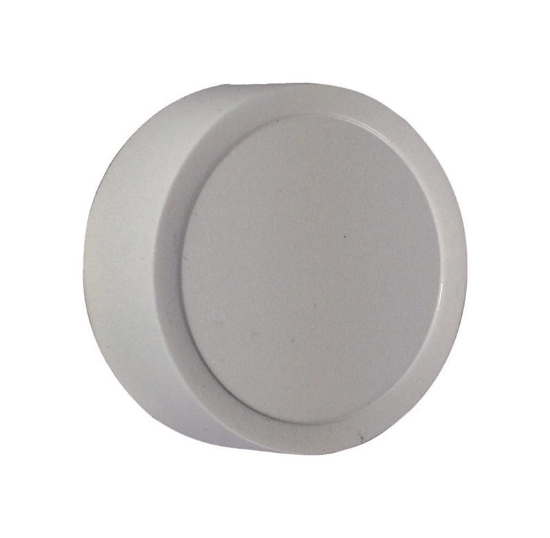 White Plastic Rotary Dimmer Knob, 1.5 inch