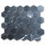12 in. x 10 in. Honeycomb Polished Marble Tile