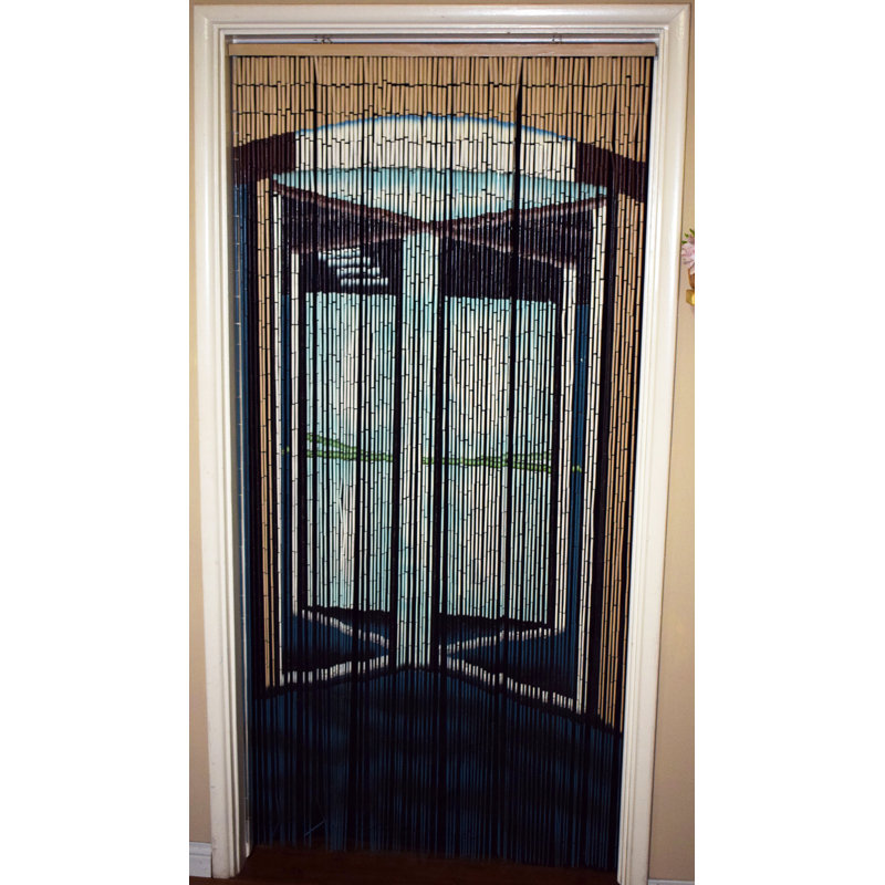 Bamboo Curtain Single Panel