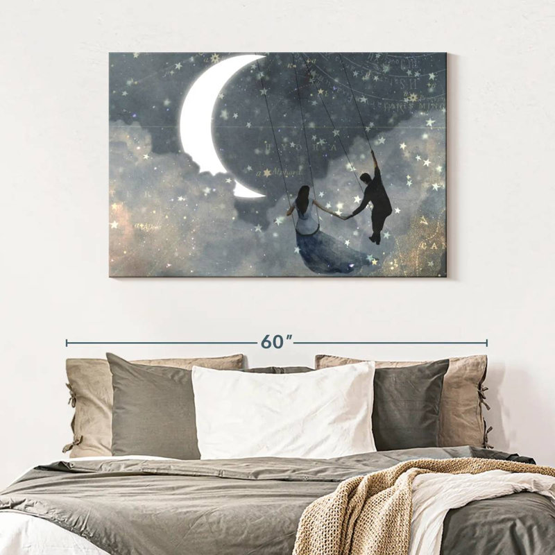 Kelan Magical Celestial Love I, 32" H x 48" W