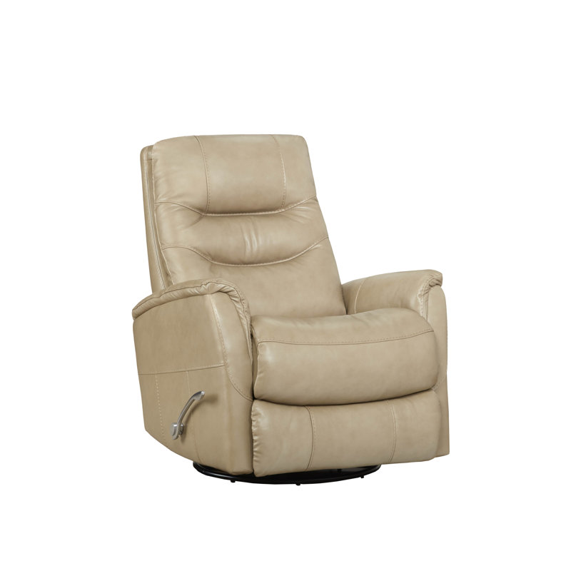 Monroe Manual Swivel Glider Recliner, Cream