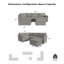 Canapé modulaire rembourré 4 pièces Flex-1118994402-1100079979