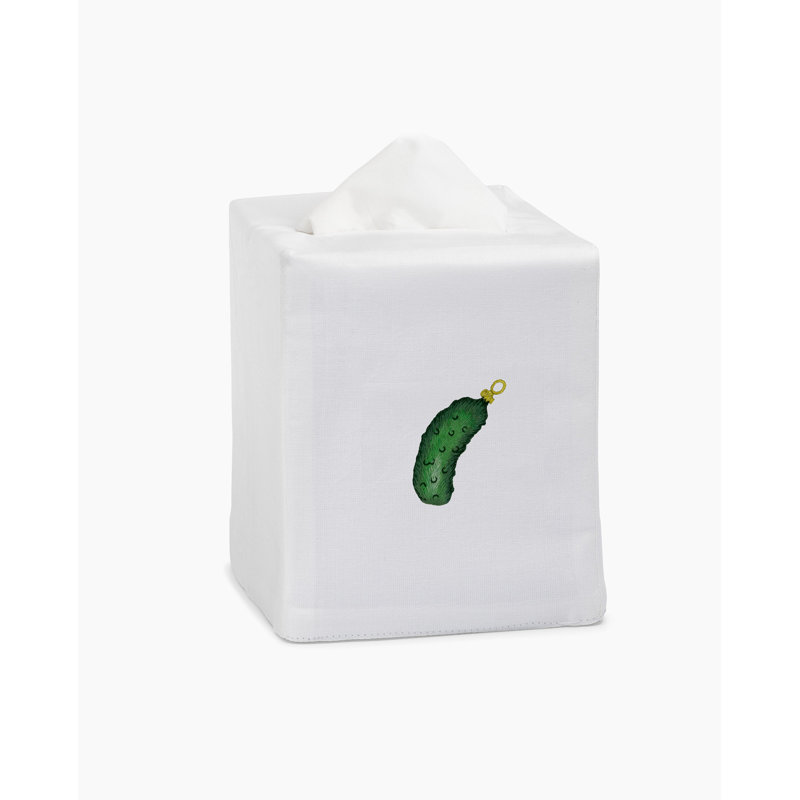 Pickle Ornament Tissue Box Cover