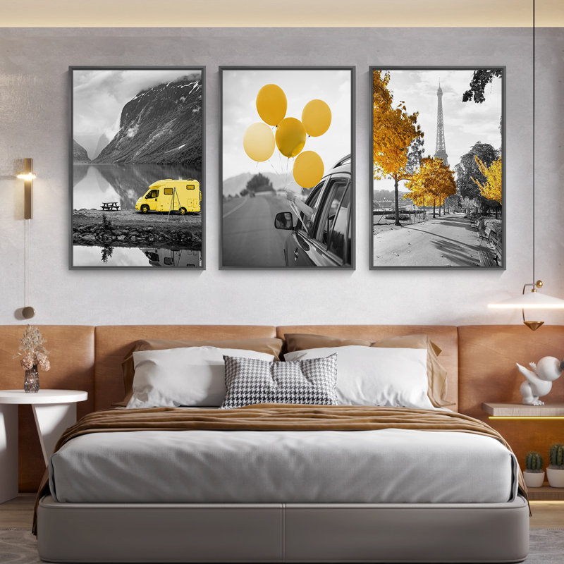 3 - Pieces, 16.3" H x 36.3" W x 16.5" D