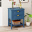 Table d'appoint 2 tiroirs-1083791330