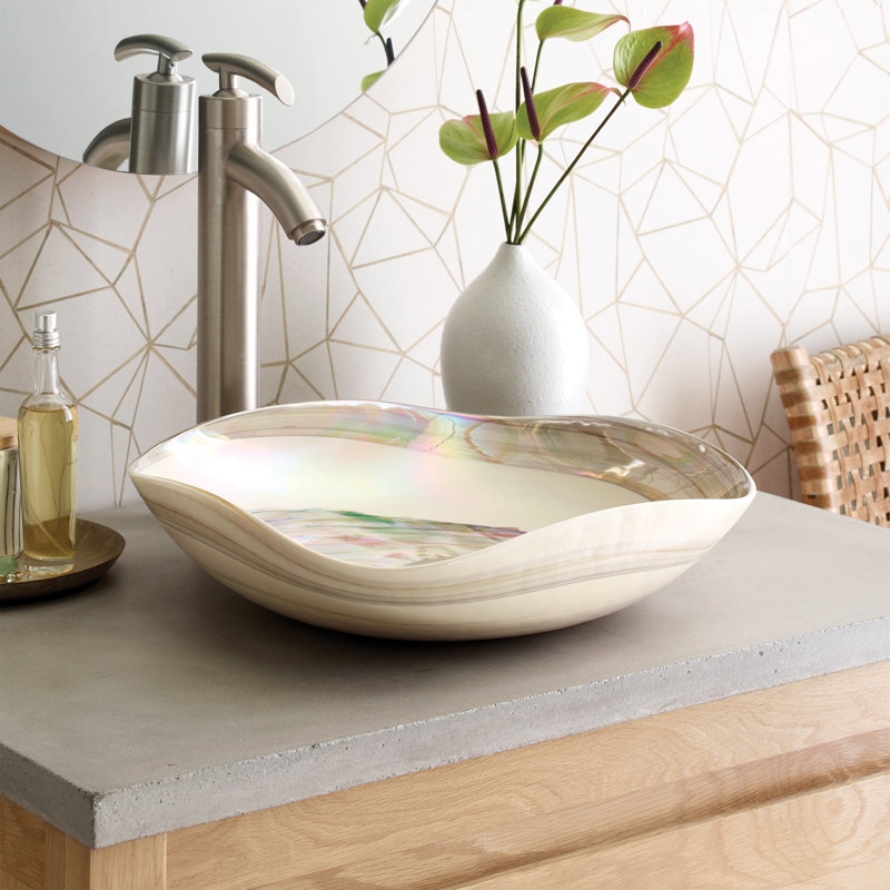 Plateau de meuble-lavabo simple 30,5 po, Simple, Frêne