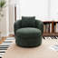 Fauteuil d'appoint pivotant en tonneau pivotant 30 po avec oreiller-1758735537