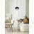 Modern 1 Light Glass Shade Pendant