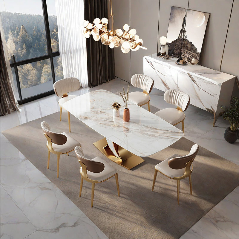 Ensemble de salle à manger rectangulaire Kaliyanna, H 29,5 po x L 55,1 po x l 31,5 po