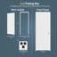 Porte intérieure affleurante 5 lignes Prehung-130666591-130666586