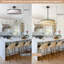 Lustre cylindrique 19,6 po moderne noir mat moderne-2034658039-2034658038