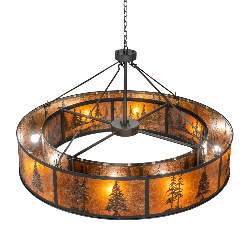 Rustic Lodge 8 - Light Pendant