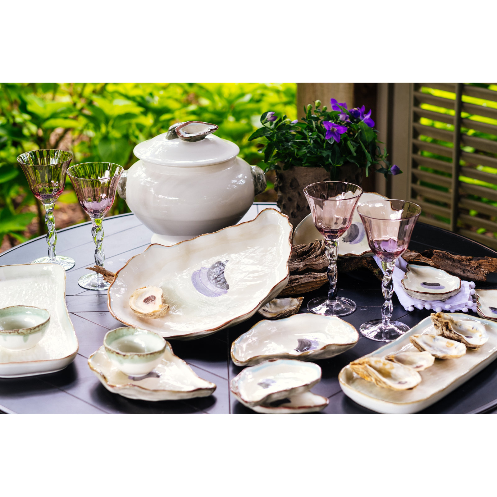 Seaside 7" Ceramic Bread and Butter Plate