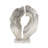 Shanette 18" Carved Statuary, Silver