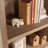 Bookcase With Drawer, Brown finish