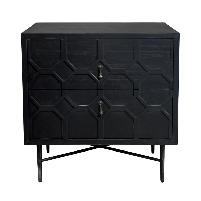 Mandeville 28'' W Solid Wood Nightstand