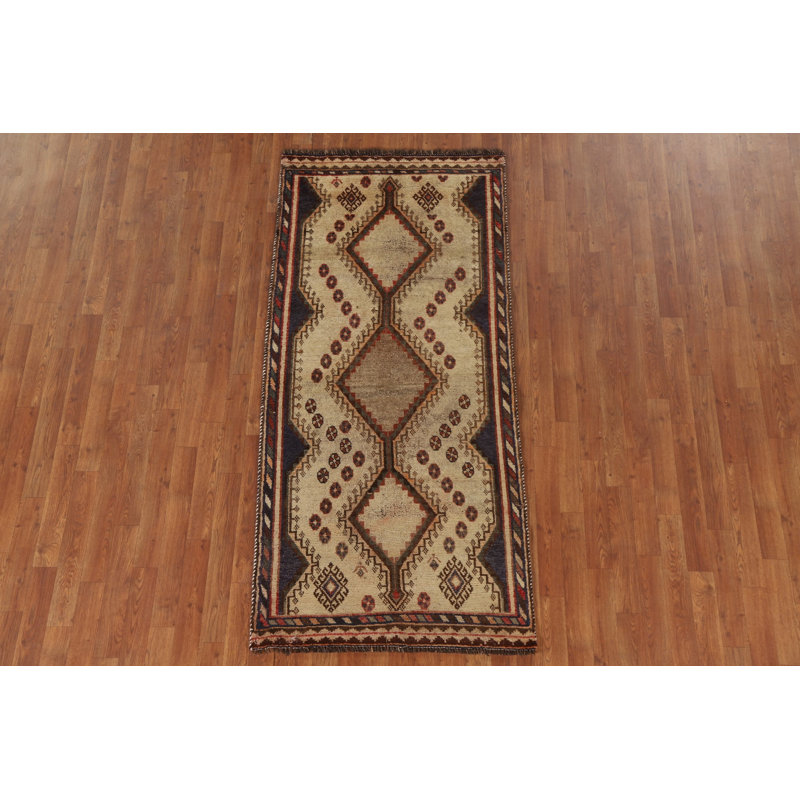 Tapis de couloir antique Gabbeh 3x7