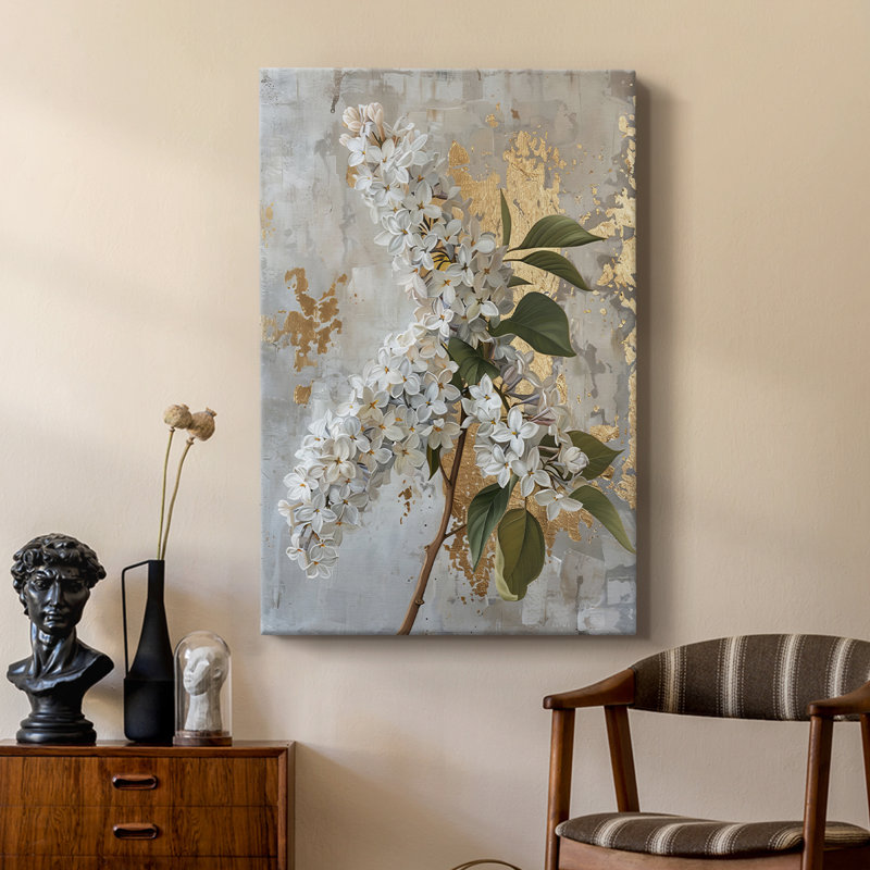 FLORAL Series CCXLVII - Gallery Cavas sur mesure, H 60 po x l 40 po