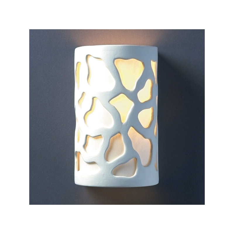 Applique murale encastrée 1 lumière Armance, Blanc mat, Styrène blanc